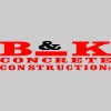 B & K Concrete Const & Contracting