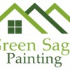 Green Sage Painting