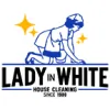 Lady In White House Cleaning