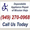 Dependable Appliance Repair Of Mission Viejo