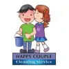 Happy Couple Cleaning