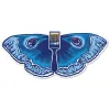 Blue Moth Painting
